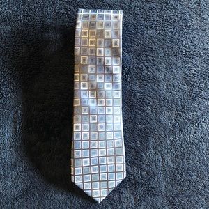 Michael Kors blue Patterned neck tie